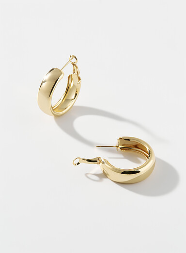 Large modern hoops
