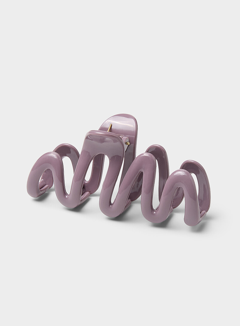 Simons: La pince dents zigzag Blanc pour femme