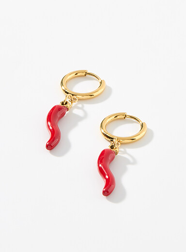 Les anneaux piments rouges
