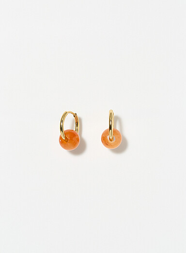 Natural stone hoops