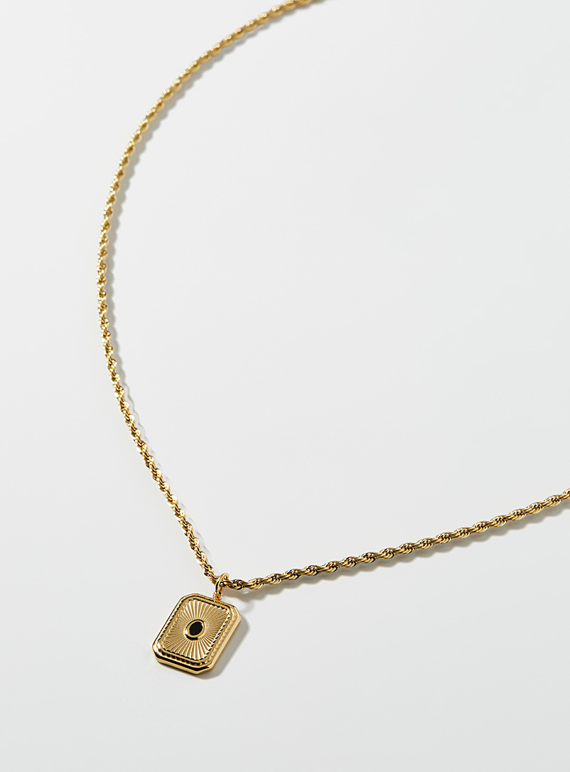 Simons: Le collier médaillon radiant Assorti pour femme