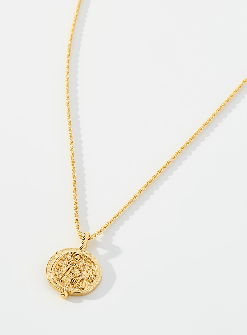 Simons Assorted Exotic medallion necklace for women