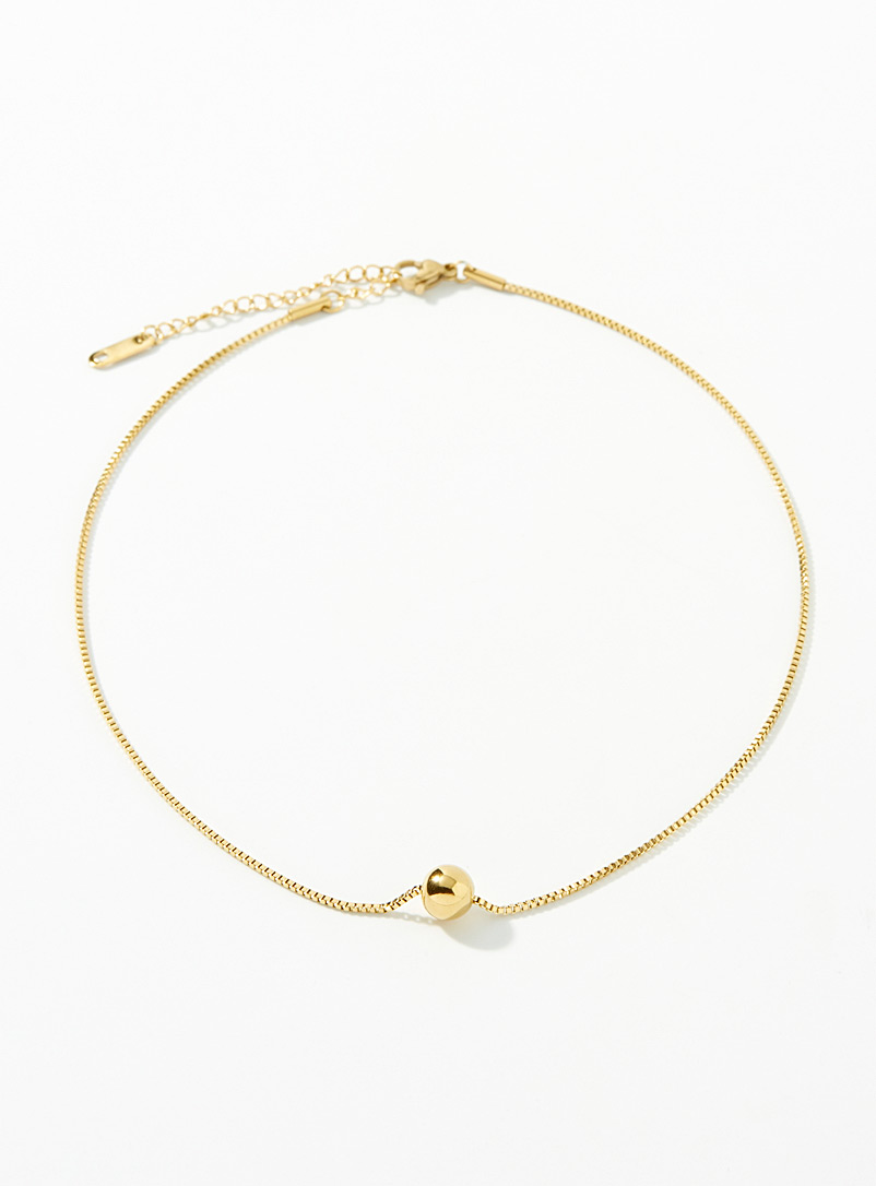 Simons Assorted Golden bead chain for women