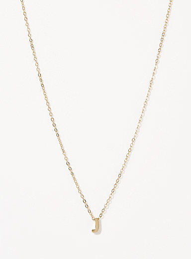 Golden letter chain