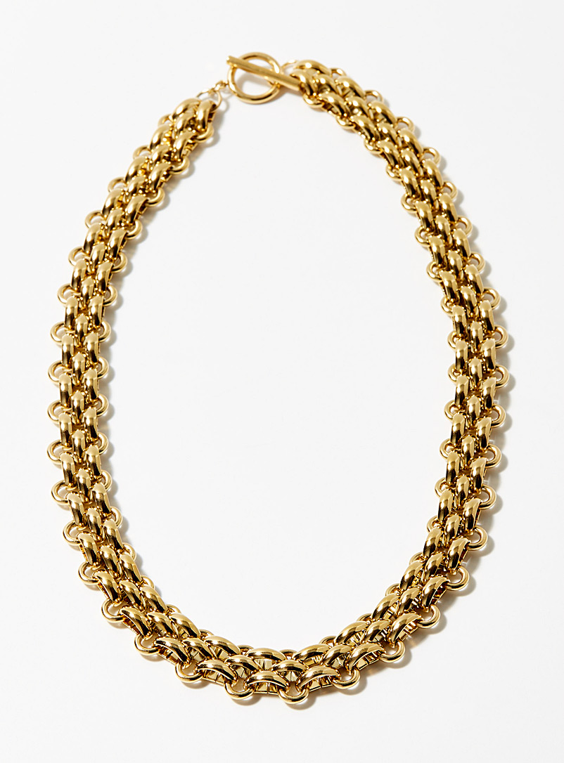 Simons Assorted Jaseron link chain for women