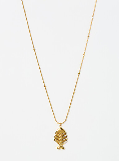 Fish skeleton chain