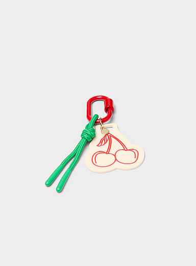 Colourful summer bag charm