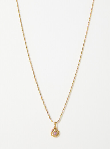 Birth month floral chain