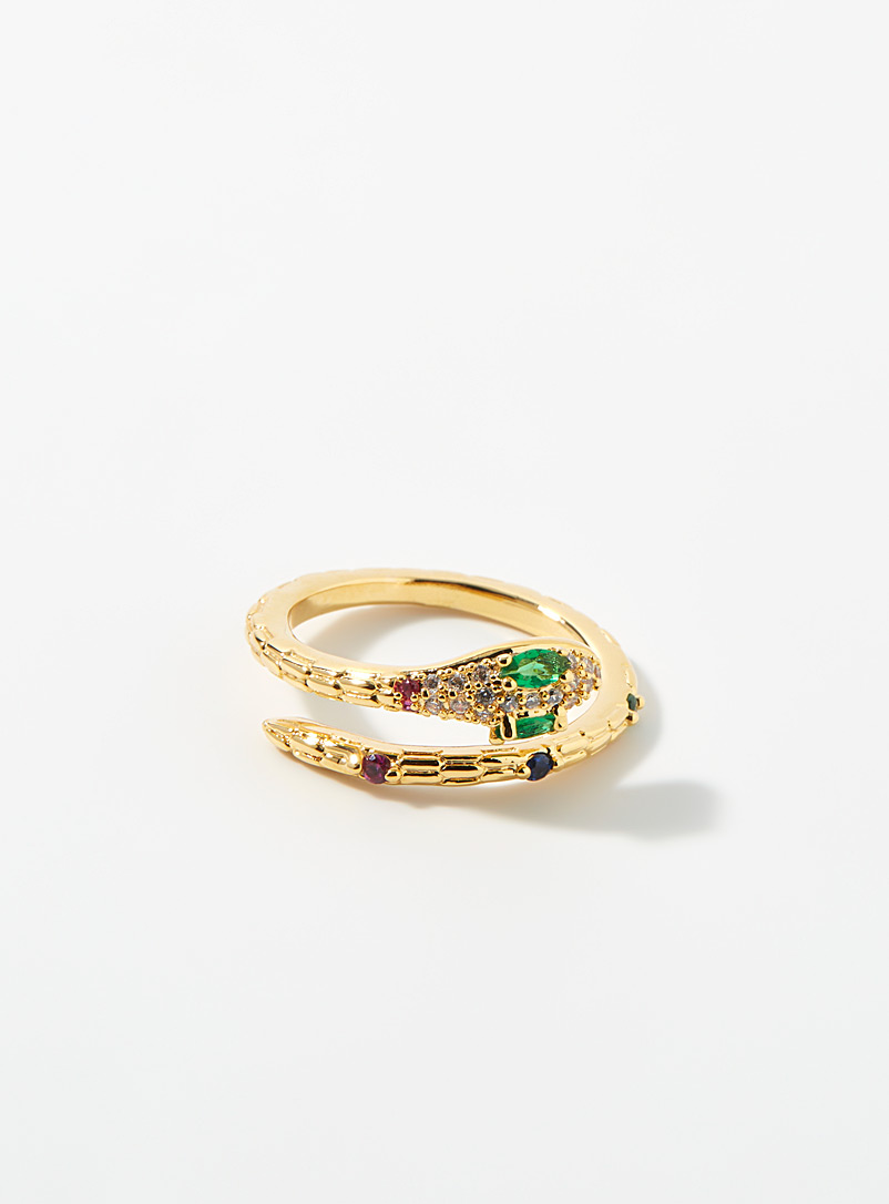 Simons Assorted Shiny snake ring for women