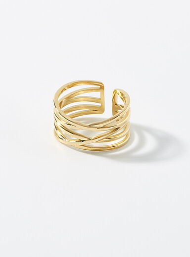 La large bague ajour&eacute;e