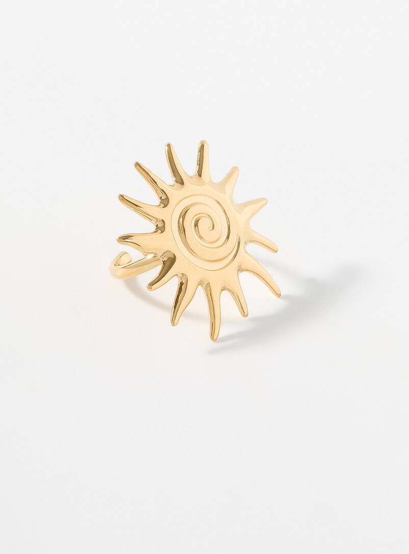Radiant sun open ring | Simons | | Simons