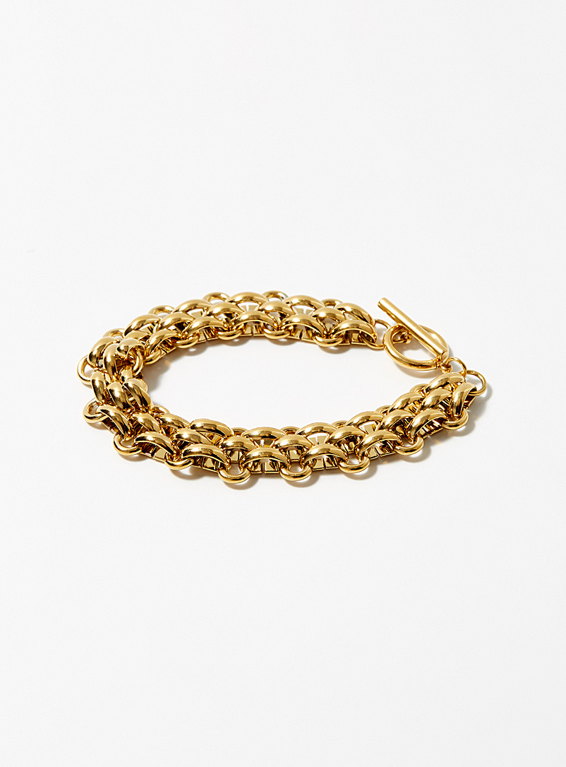 Simons Assorted Jaseron link bracelet for women