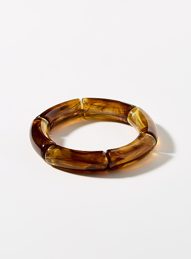 Tubular bead bracelet