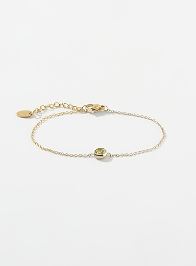 Birthstone bracelet