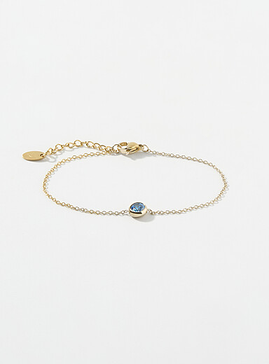 Simons: Le bracelet pierre de naissance Ao&ucirc;t pour femme