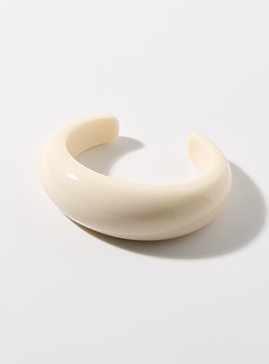 Thick open bangle