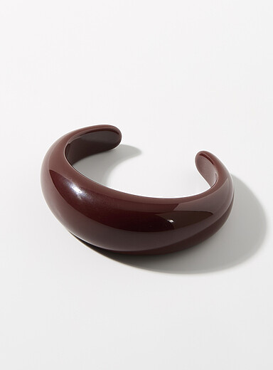 Le bracelet jonc ouvert &eacute;pais
