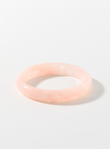 Le bracelet jonc ac&eacute;tate