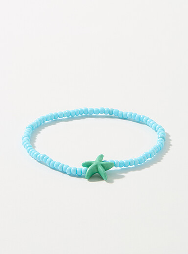 Starfish bead bracelet