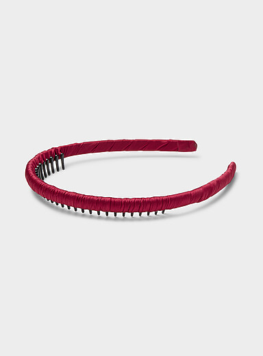 Neutral ribbon headband