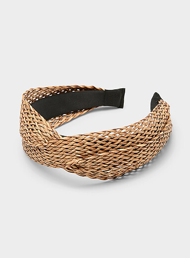 Natural trellis headband