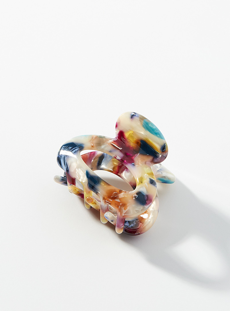 Multicolour openwork clip product image (primary)