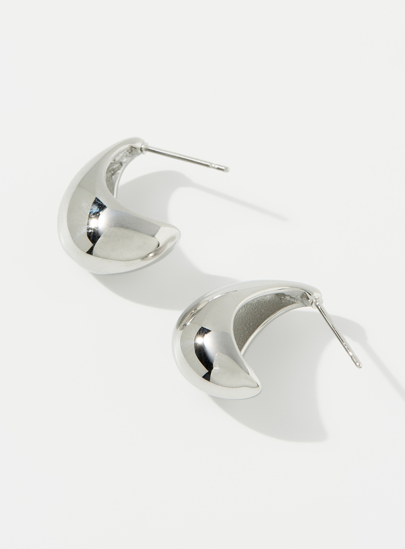 Simons - Women's Rounded dome earrings
