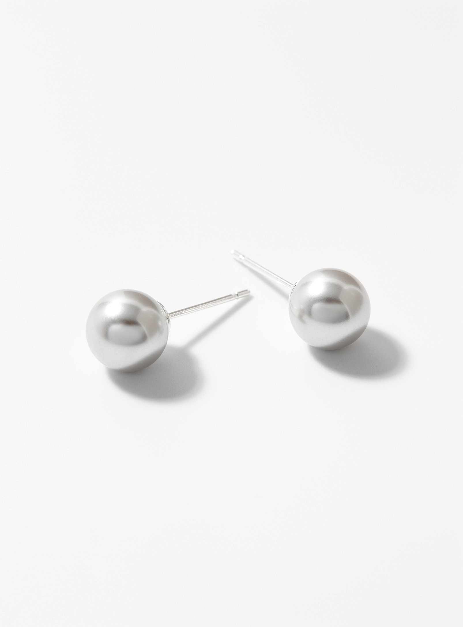 Simons - Women's Pearly-bead earrings