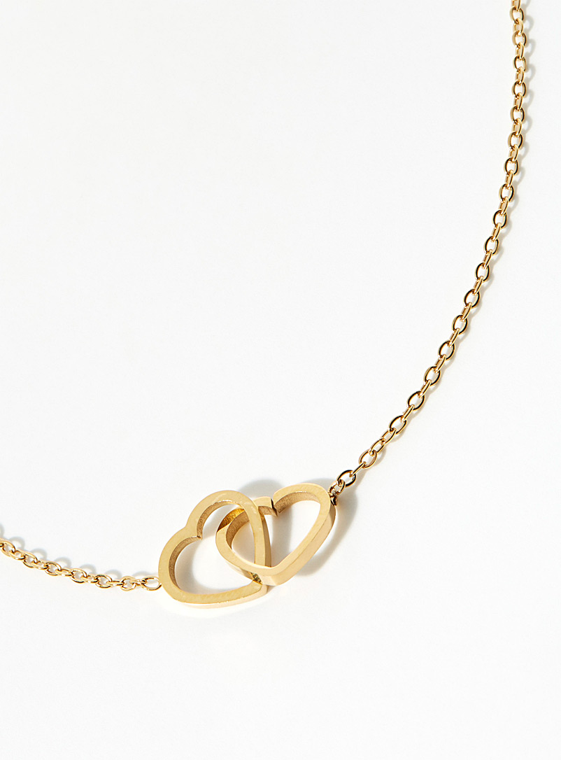 Interlaced hearts chain product image 2