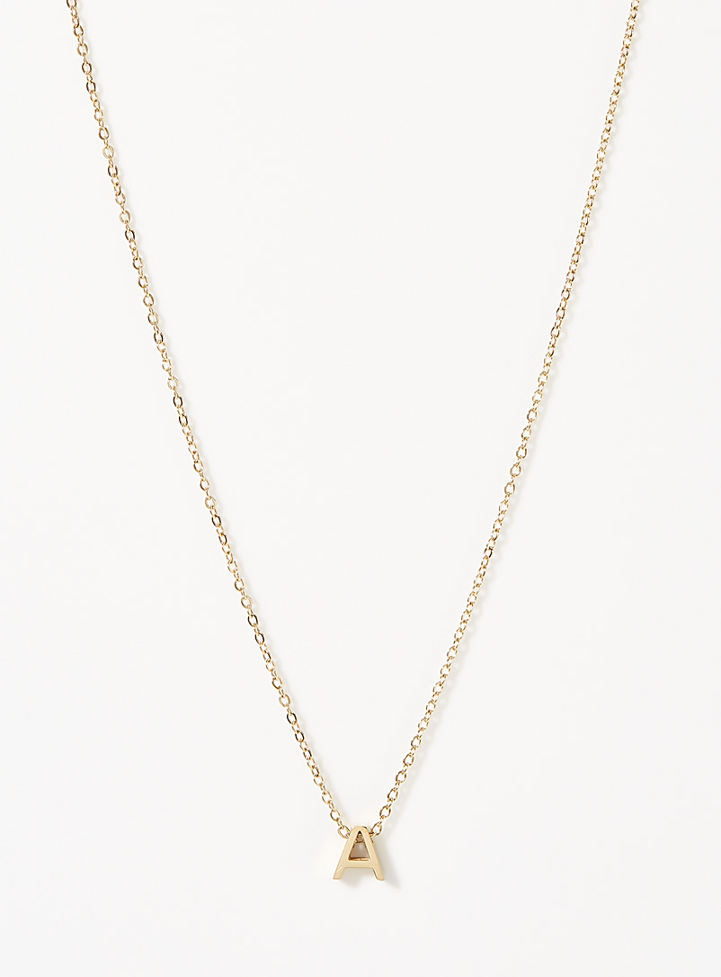 Golden Letter Chain