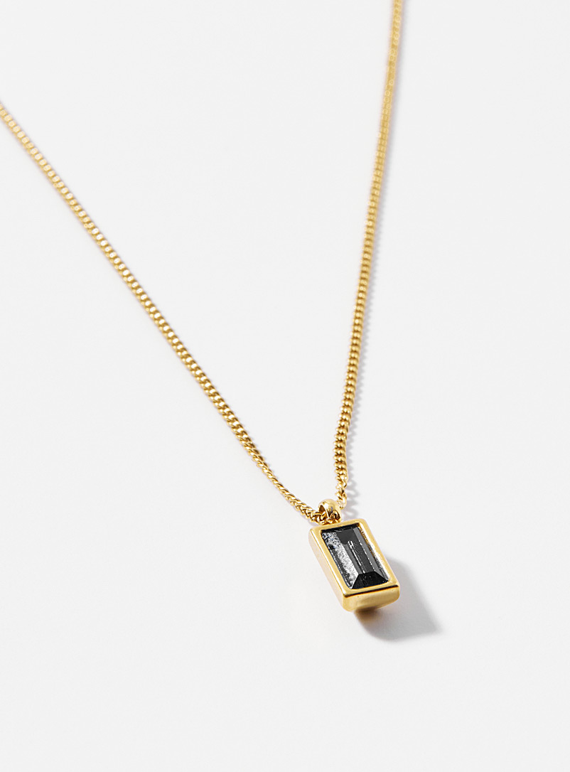 Rectangular-stone chain product image 2