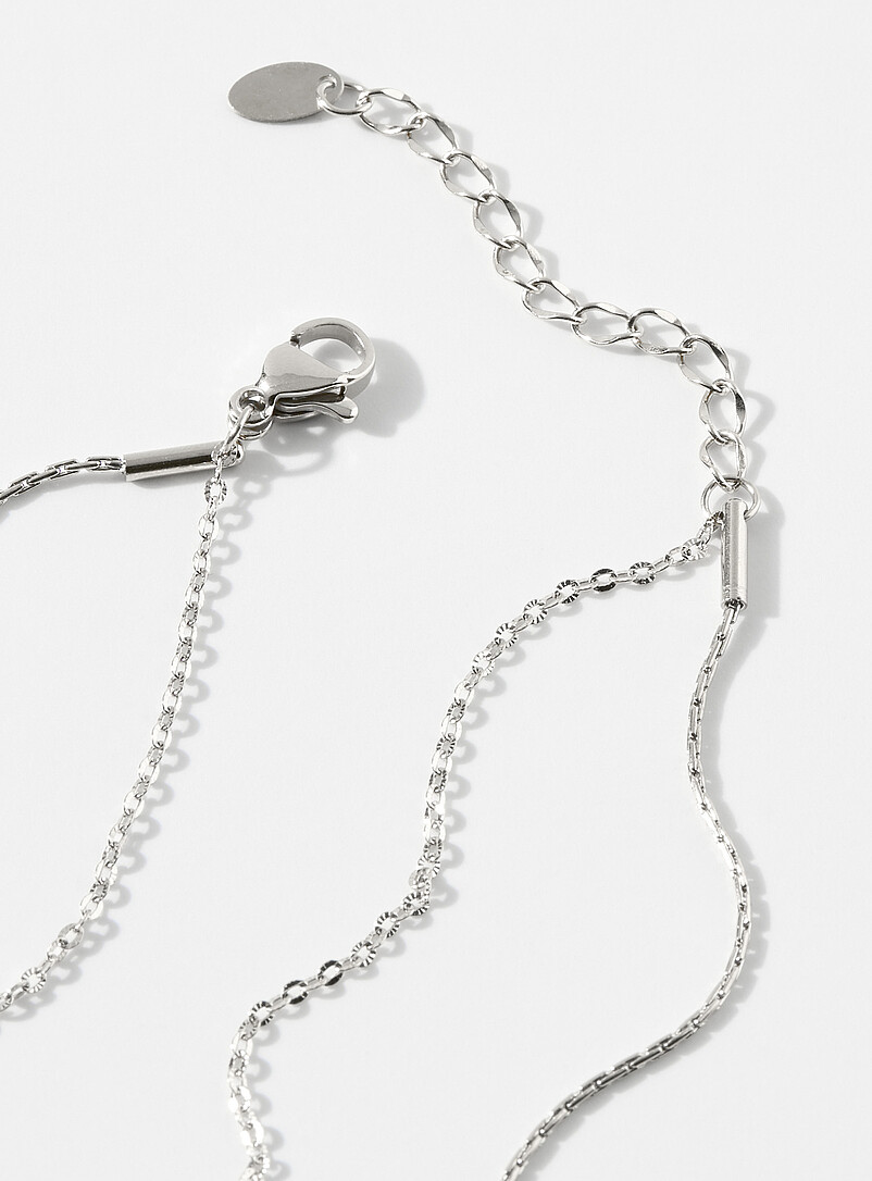 Cubic zirconia double chain product image 2