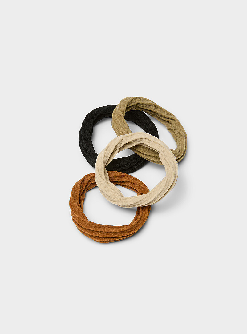Grooved Elastics Set Of 4