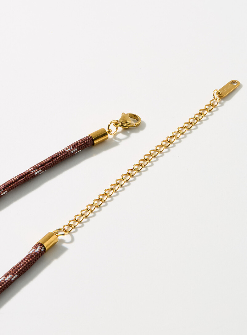 Natural-stone cord necklace product image 2