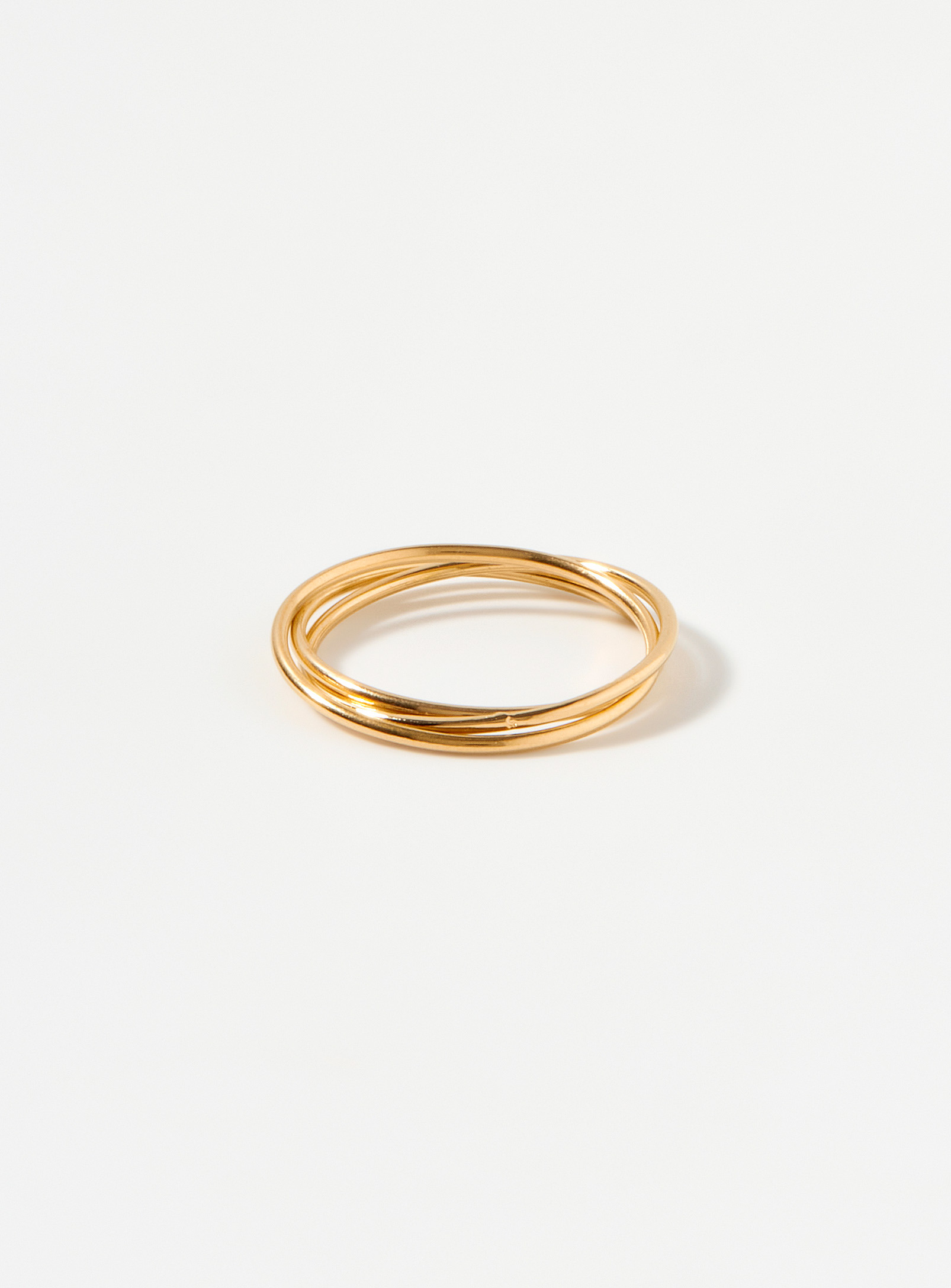 Simon's Triple Hoop Fine Ring In Assorted