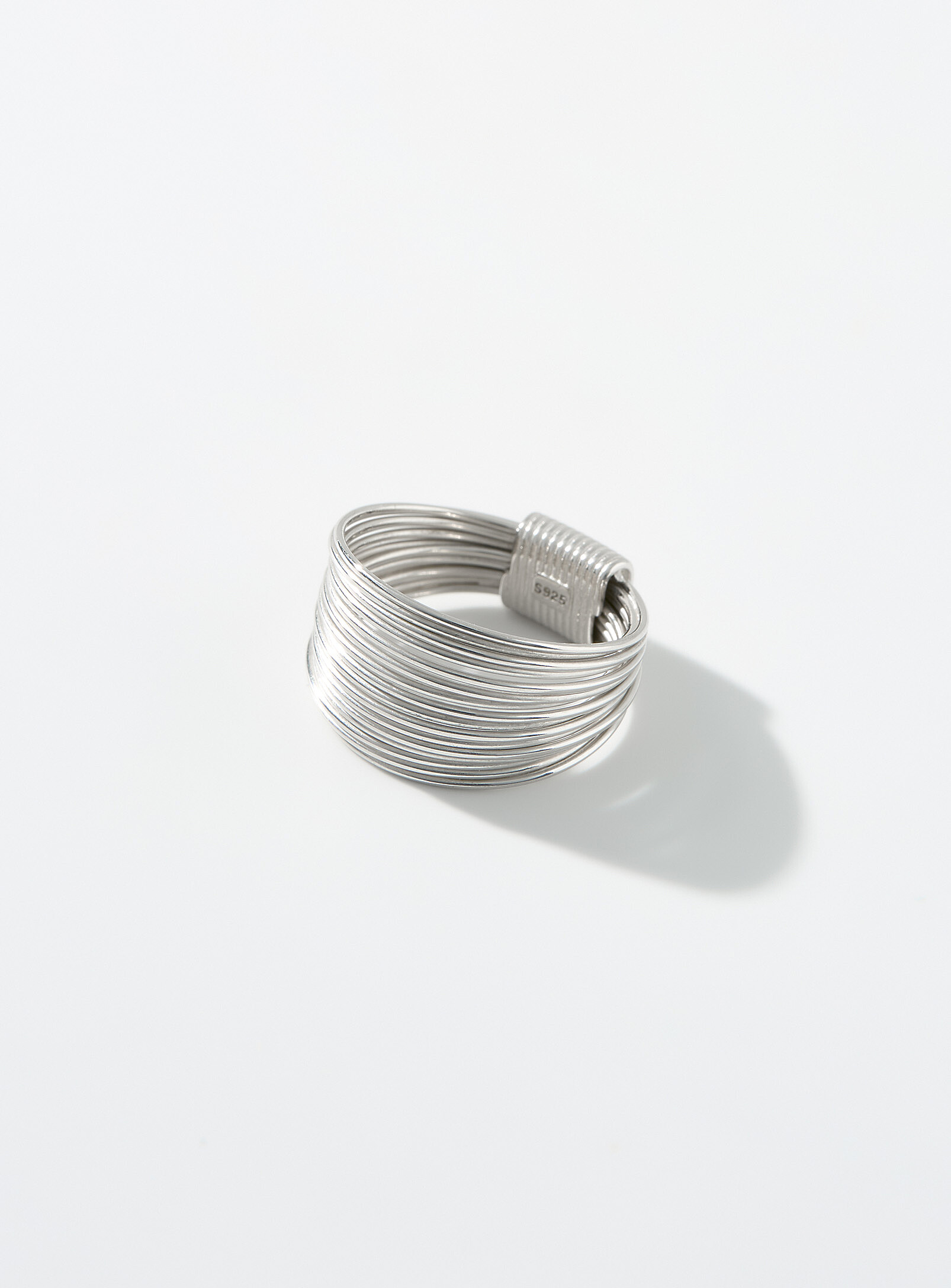 Simon's Multiple Hoop Silver Ring