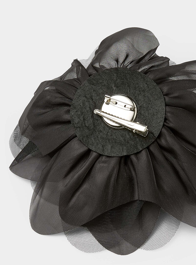 Mesh oversized flower clip product image 3