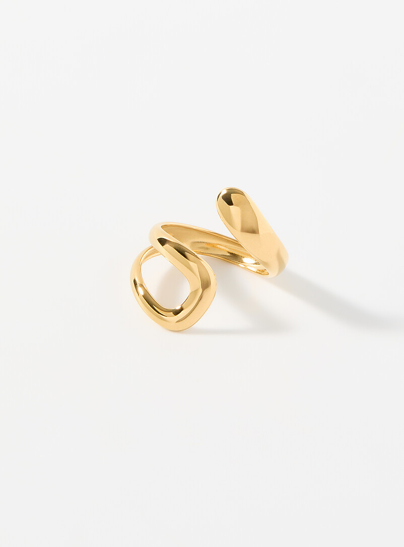 Openwork open ring product image (primary)