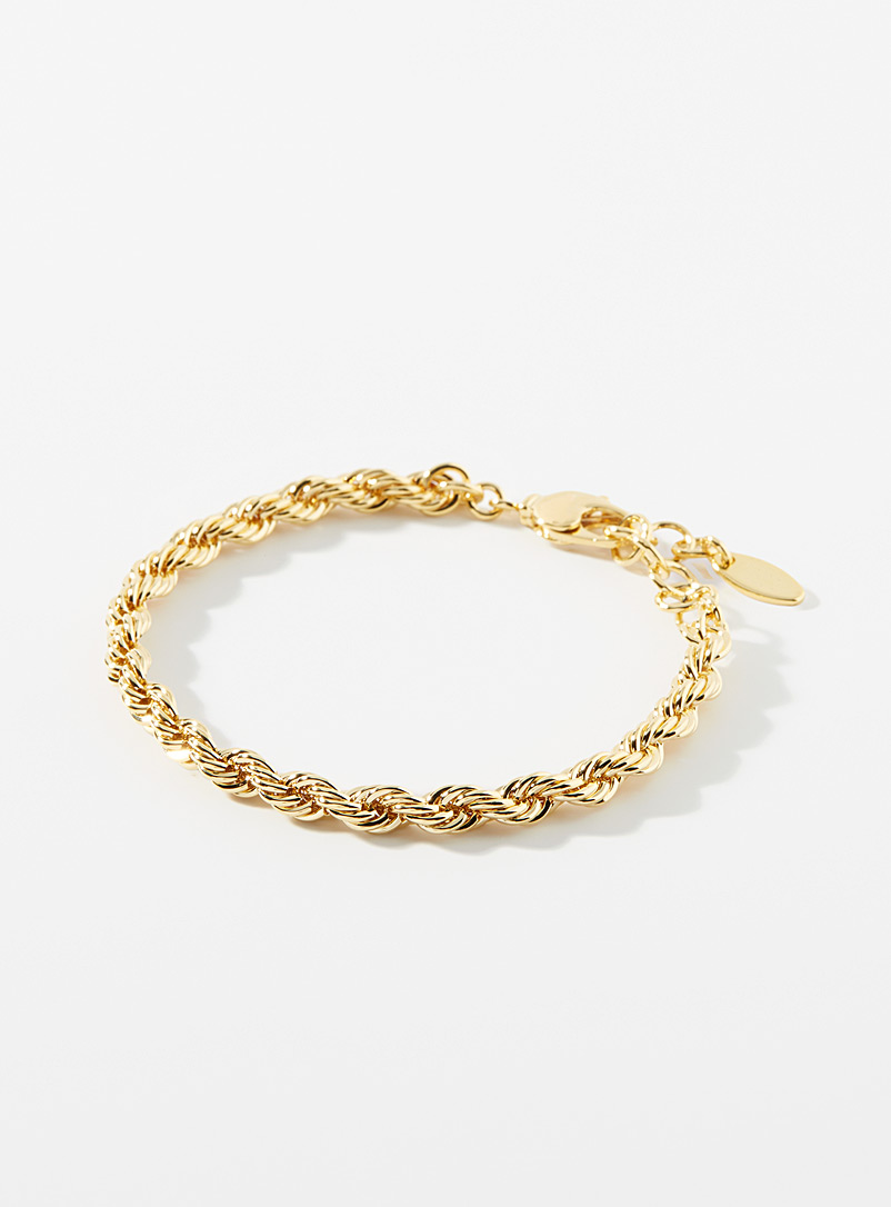 Twisted Gold Bracelet