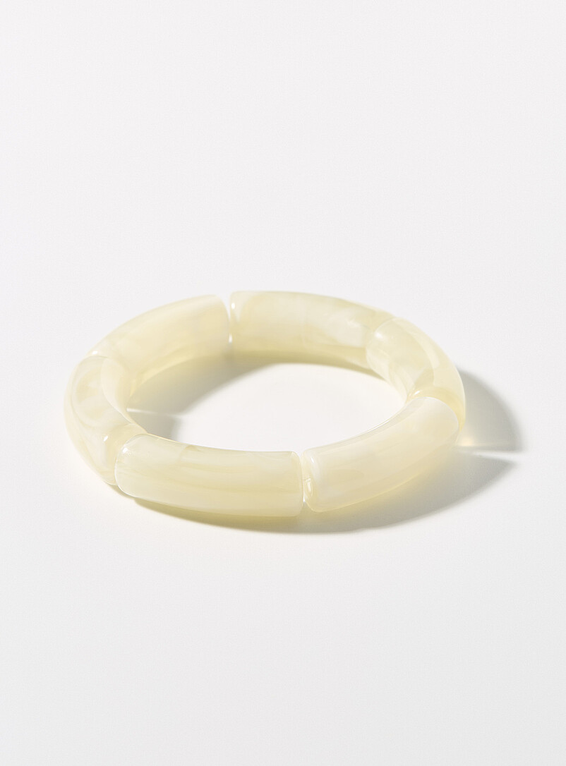 Tubular bead bracelet product image (primary)
