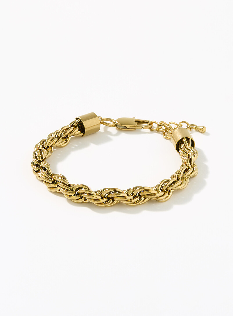 Twisted solid bracelet product image (primary)