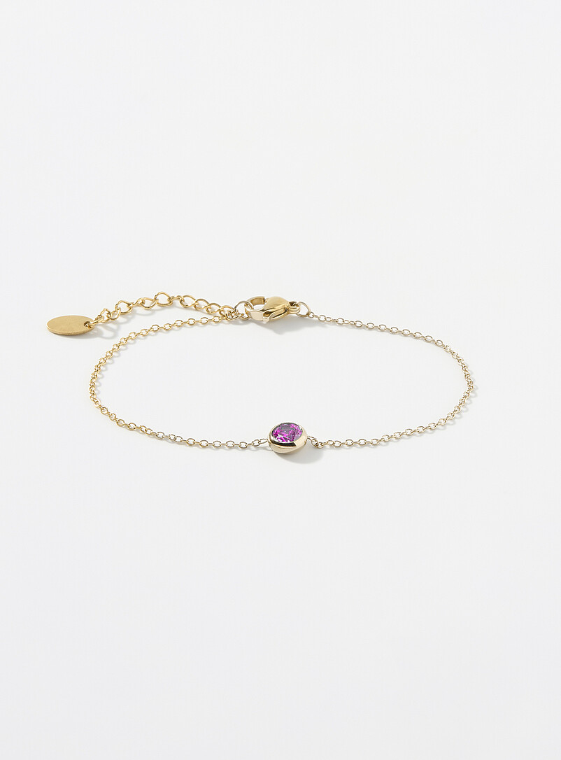 Birthstone bracelet product image (primary)