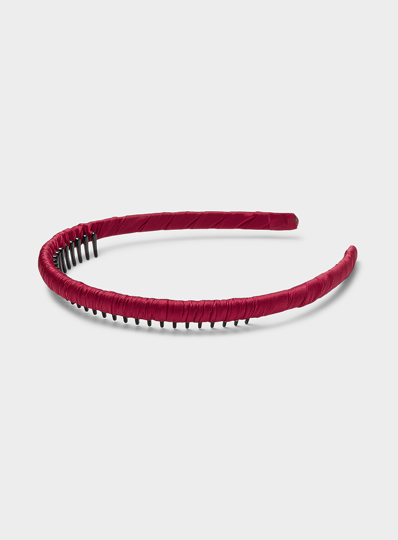 Neutral ribbon headband product image (primary)