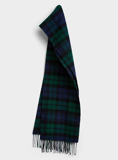 L'&eacute;charpe tartan Black Stewart