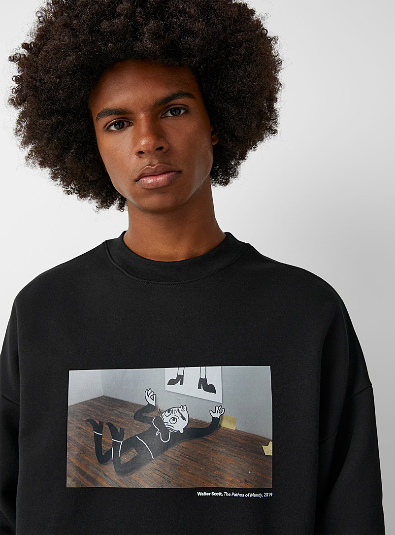 Le 31 Black MAC sweatshirt Made in Canada for men