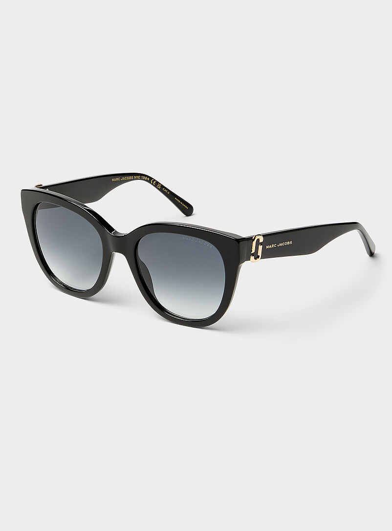 Marc Jacobs Taupe Rounded cat-eye sunglasses for women