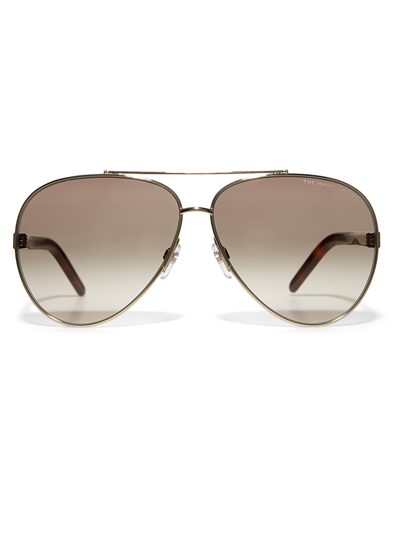 The Marc Jacobs Assorted Contrast aviator sunglasses for women