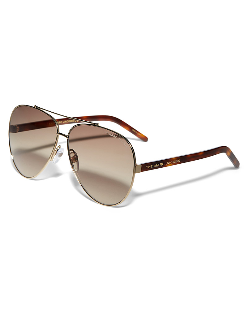 The Marc Jacobs Assorted Contrast aviator sunglasses for women