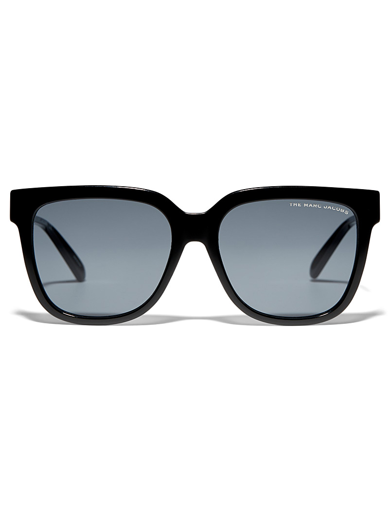 The Marc Jacobs Black Wayfarer-style sunglasses for women