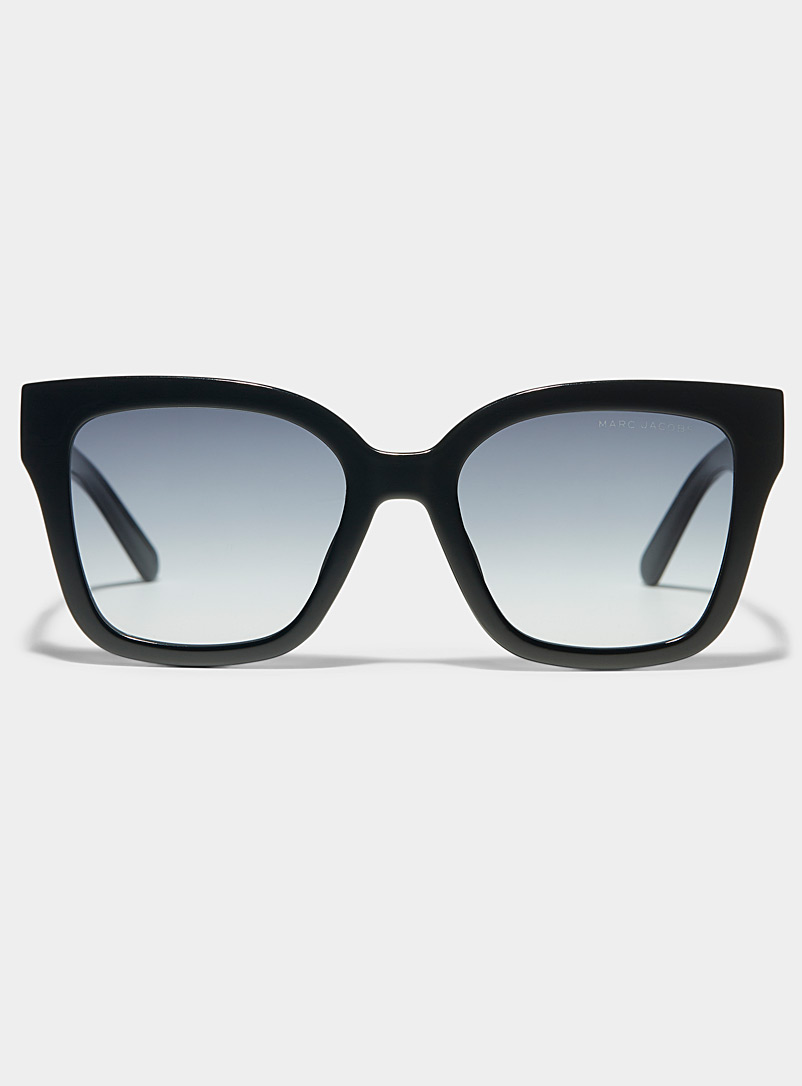 Embossed logo oversized square sunglasses product image (primary)